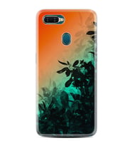 Oppo A5S A15 A16 A54 A55 A73 A74 Kılıf Desemli Silikon Güzel Çiçekler 1712