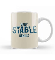 Trump Very Stable Genius Kupa Bardak Porselen