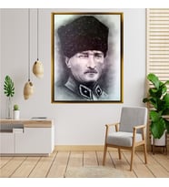 ÇERÇEVELİ ATATÜRK TABLO S381