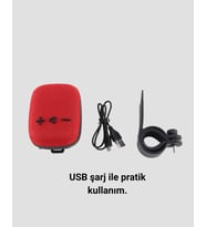 USB TF Kart ve FM Radyolu Bluetooth Hoparlör 5W