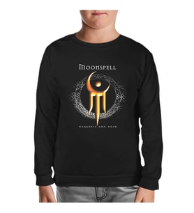 Moonspell - Darkness and Hope Siyah Çocuk Sweatshirt