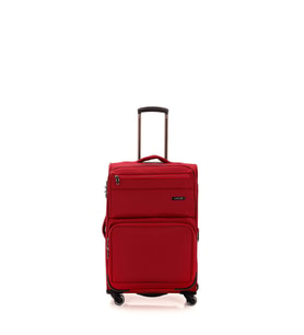 Mçs Lüx Kumaş Valiz V117 65 CM Orta Boy (Bordo)