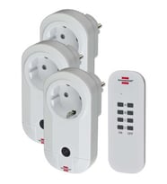 Brennenstuhl 1507040 Comfort-Line Uzaktan Kumandalı Tekli Priz (Beyaz)