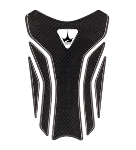 Grippatch Triumph Motosikletler ile Uyumlu Universal 6D Karbon Tank Pad GC07