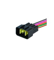 İş Makina Soketi Dişi 8 Pin Kablolu