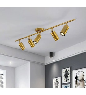 MYLİGHTS ESKİTME  BEŞLİ LED SPOT LED AVİZE HAREKETLİ BAŞLIK PANASONIC GÜN IŞIĞI AMPULLÜ