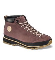 Lomer Italy Bio Naturale Mid MTX Waterproof Vibram Full Çarşak Deri Kadın Bot Brownrose (Mor)