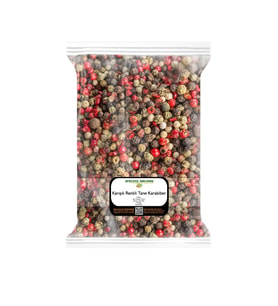 Renkli Tane Karabiber 100 Gr. Karışık Renkli Top Karabiber