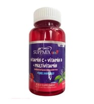 Suppmix Vitamin C D Multivitamin Çiğnenebilir Form 30 Gummies
