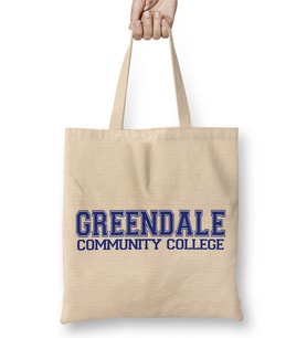 Greendale Community College Bez Çanta Uzun Saplı