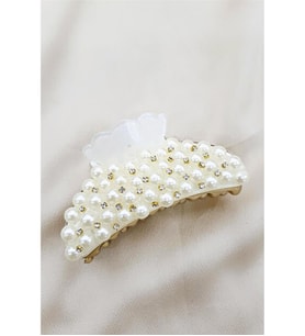 FULL İNCİLİ TAŞLI A KALİTE MANDAL TOKA 9 CM.