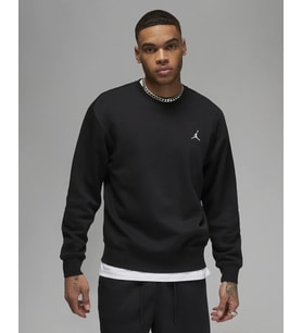Jordan MJ Ess Flc Bisiklet Yaka Siyah Erkek Sweatshirt