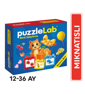 PuzzleLab – İlk Renk Eşleştirme Oyunu (12-36 Ay)