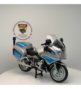 BMW R1250 RT-P Polis Motosikleti - 1:18 Ölçek (12cm) Kutulu Standlı Diecast Model
