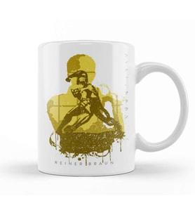 Attack On Titan Armored Titan Minimalist Kupa Bardak Porselen