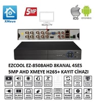 EZCOOL EZ-8508AHD 8KANAL 4SES 5MP 1HDD XMEYE XVR