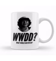 What Would Dustin Do Stranger Things Kupa Bardak Porselen