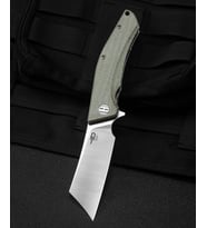 BESTECH CUBIS BG42B Micarta Sap D2 Çelik Çakı (Bej)