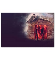 Cakatablo  Supernatural Alternatif Afiş MDF Tablo