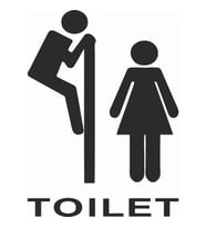 Tuvalet Banyo Sticker 