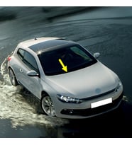 VW Scirocco 2009-2014 Ön Sağ Sürücü Taraf Silecek Kolu 1K8955410 (Siyah)