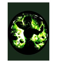 Anime Avatar Toph Karanlık Mod Tablo Ahşap Poster Dekoratif