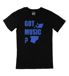 Got Music Siyah Tişört