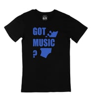 Got Music Siyah Tişört