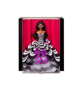 Barbie 65. Yıl Mavi Safir Yıldönümü Bebeği Hrm59