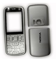 Nokia 5320 Kapak Nokia 5320 uyumlu Gri ön Kapak Arka Kapak  ve Tuş Takımı