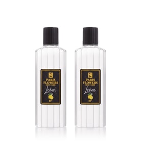 PARİS FLOWERS LİMON KOLONYASI 2 ADET 200 ML (PET ŞİŞE)
