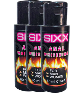Sıxx Whiteningcream 3 Adet Analrenk Ton Değişştirme Kremi Bay Bayan 60 Ml