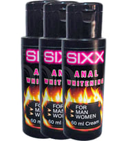 Sıxx Whiteningcream 3 Adet Analrenk Ton Değişştirme Kremi Bay Bayan 60 Ml