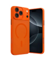 Apple iPhone 17 Pro Jota Lensli Magsafe Kapak - Turuncu