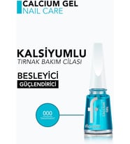 Calcium Gel Besleyici & Güçlendirici Kalsiyumlu Oje Bazı/Tırnak Cilası