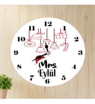 Mrs Kadın Arkadaşa Yılbaşı Duvar Saati