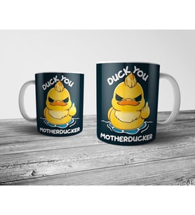 Pixxa Duck You! - Ördektir! Kupa Bardak Model 1