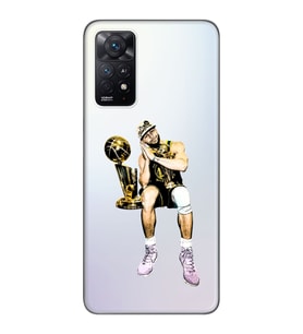 Xiaomi Redmi Note 11 PRO Uyumlu Steph Curry Tasarımlı Şeffaf Telefon Kılıfı