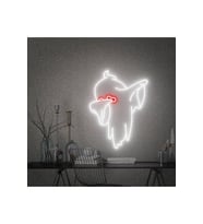 Hayalet Figürlü Neon Tabela