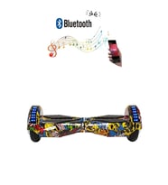 CityMate Smart Balance Elektrikli Kaykay Hoverboard 8.5 inch Akıllı Denge Ledli Bluetooth Hoparlörlü D01
