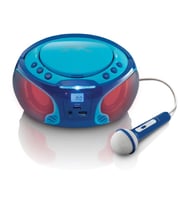 Lenco SCD650BU Taşınabilir Müzik Seti Karaoke Radyo CD Çalar MP3 USB