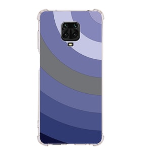 Xiaomi Redmi Note 9S Köşe Korumalı Antişok Kapak Renk Cümbüşü Tasarımlı Şeffaf Silikon Kılıf