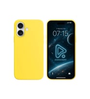 Apple iPhone 16 Plus 6.7'' Liquit Lansman Silikon Sarı