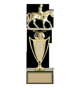 ODAK KUPA - Figürlü Kupalar - At / Binici Figürlü Kupalar FG-039 C - 29 cm