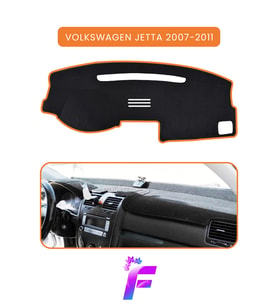 VOLKSWAGEN JETTA (2007-2011) Torpido Örtüsü Güneşten, Isıdan, Çatlamadan Korur Tam Uyum C16