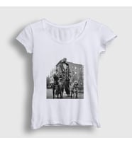 Presmono Kadın Beyaz Pitbulls Dmx T-Shirt 225497tt