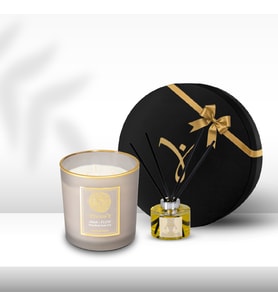 Balance Akısh Mum 300gr & Umut Diffuser 150ml Hediye Seti (Füme)