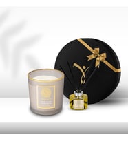 Balance Akısh Mum 300gr & Umut Diffuser 150ml Hediye Seti (Füme)