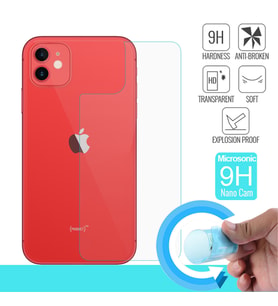 Microsonic Apple iPhone 12 Mini Arka Nano Cam Ekran Koruyucu