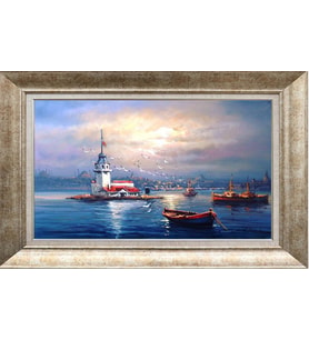 GÜMÜŞ ÇERÇEVELİ TABLO N1206
